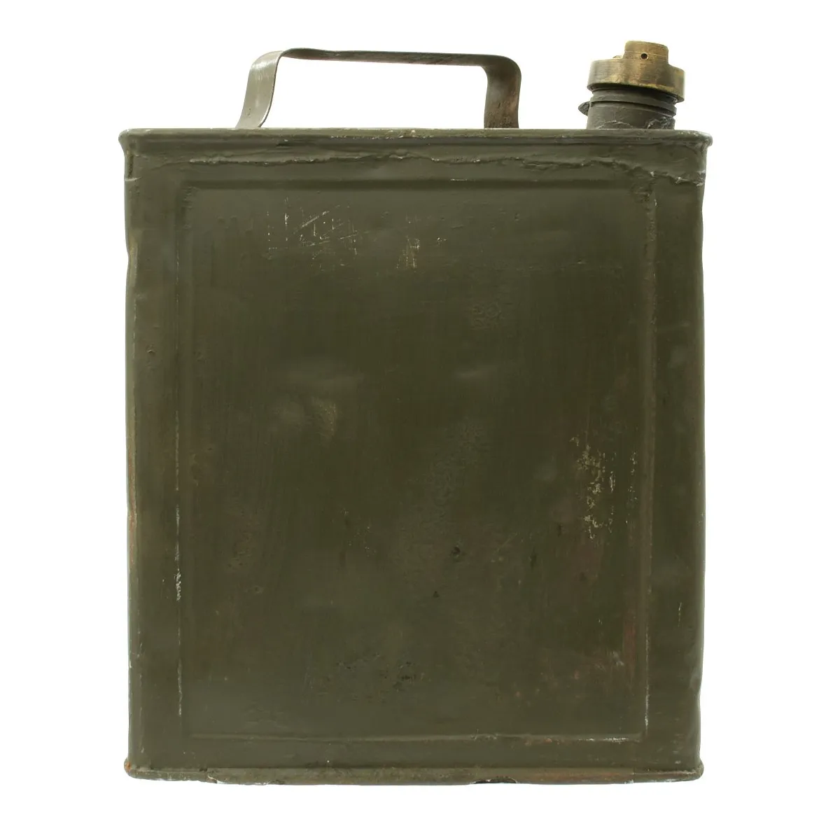 Original British WWI June 1917 Dated Vickers Machine Gun Water Can - Petrol 2 Gallons