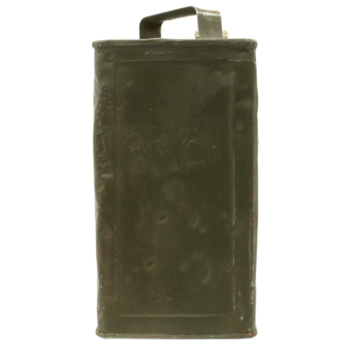 Original British WWI June 1917 Dated Vickers Machine Gun Water Can - Petrol 2 Gallons