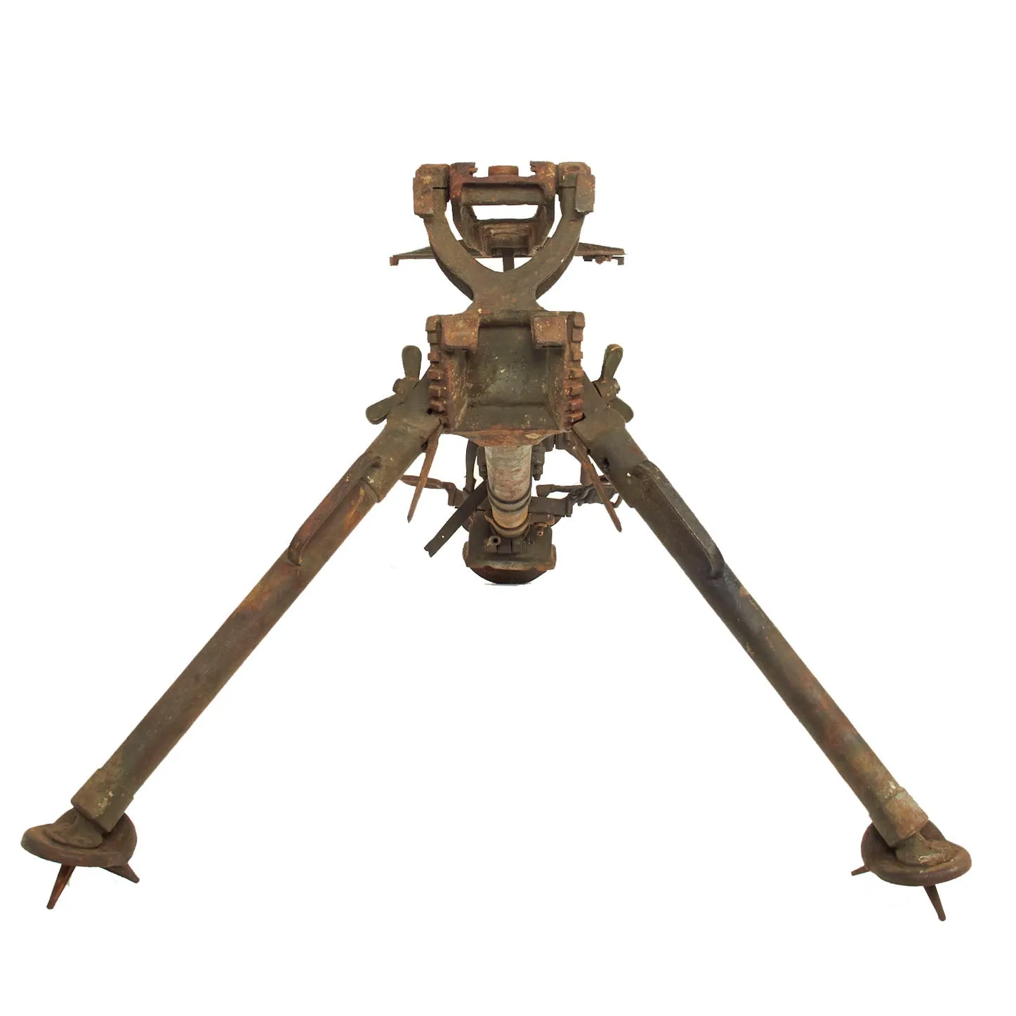 Original German MG 08 Maxim WWI Turkish Produced Ring Mount Tripod