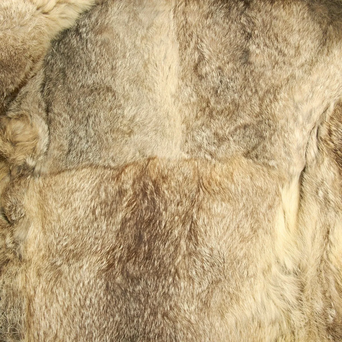 Original German WWII Eastern Front Rabbit Fur Jacket - Marked RBN & ULAN