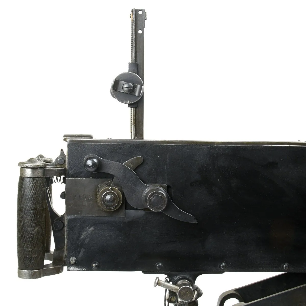 Original Imperial Russian M1910 Brass Maxim Display machinegun with Original Brass Sokolov Mount