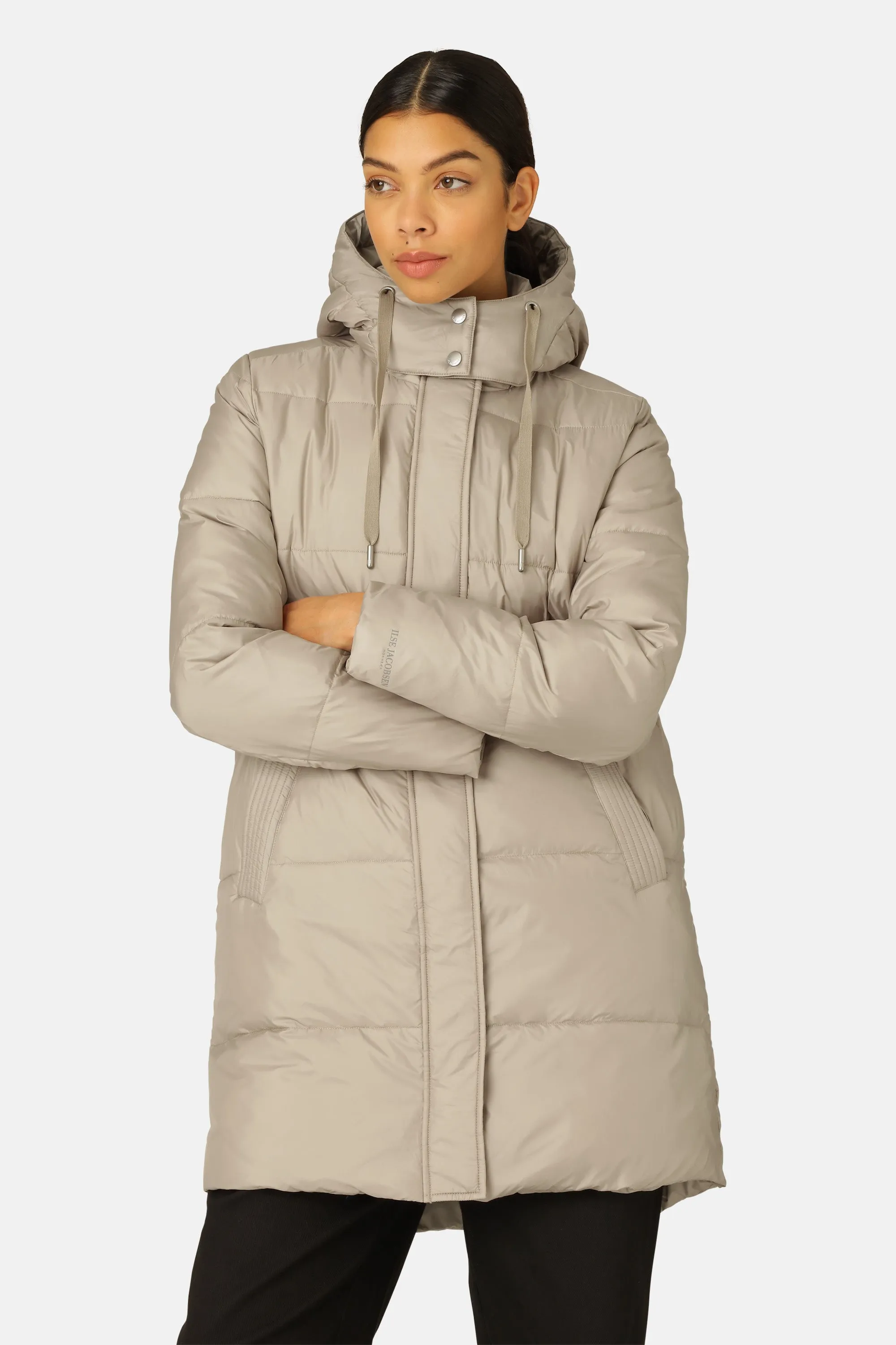 Padded Coat - Cobblestone