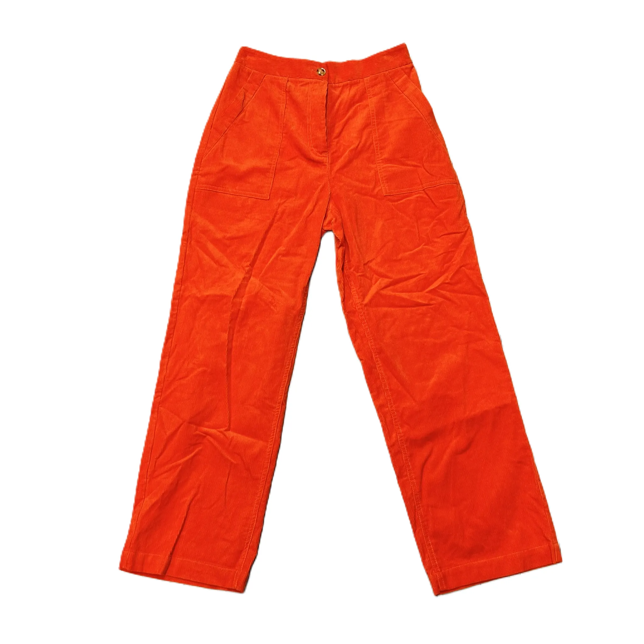 Pants Corduroy By Frnch Paris In Orange, Size: S