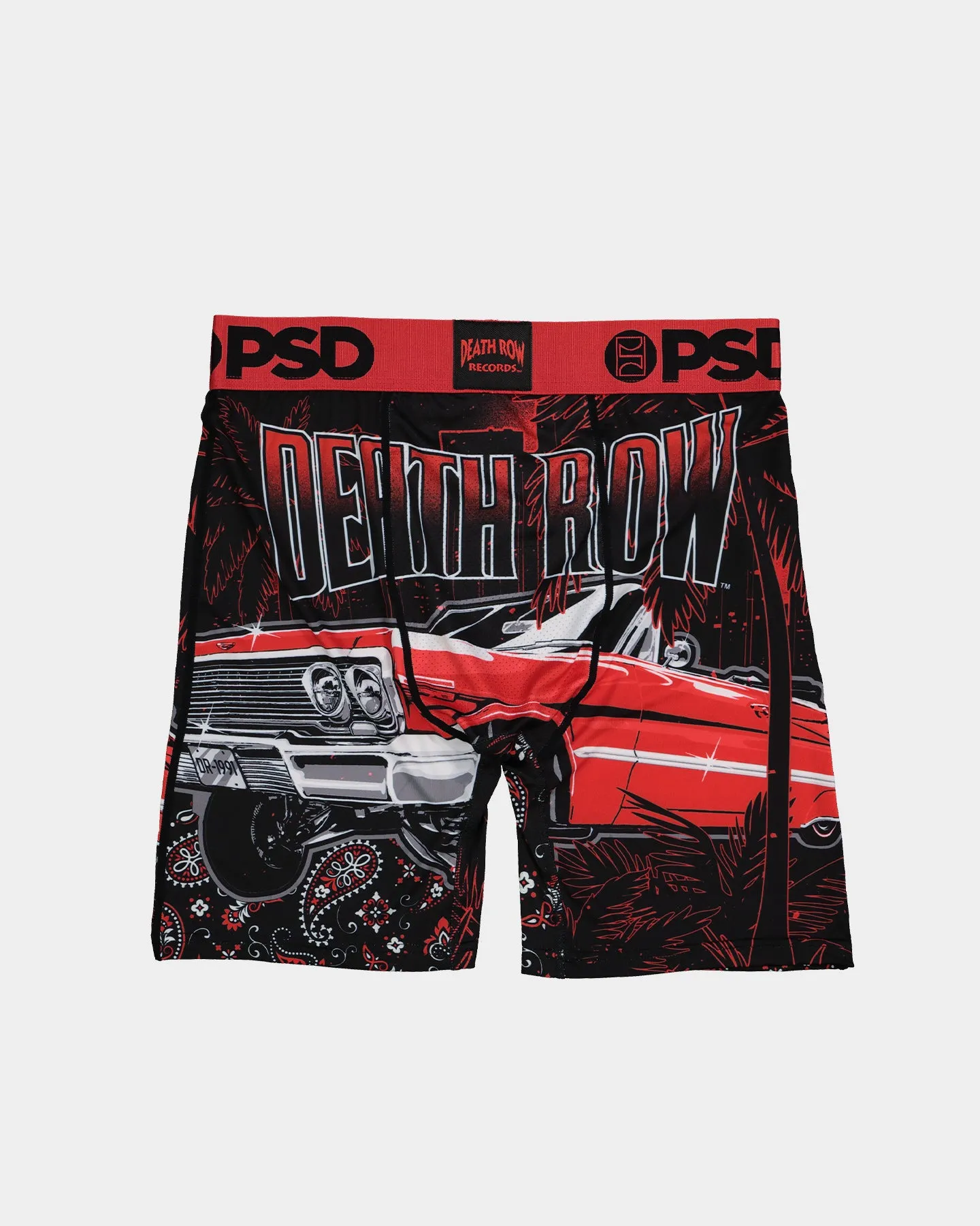 PSD X Deathrow Records Deathrow Lowrider Underwear Black