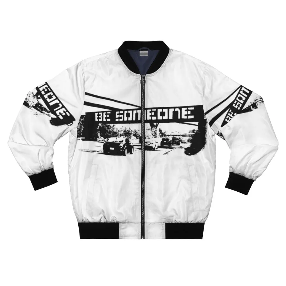 "Be Someone - Houston Bomber Jacket (Keyword-Rich Title, Max 60 Characters)"