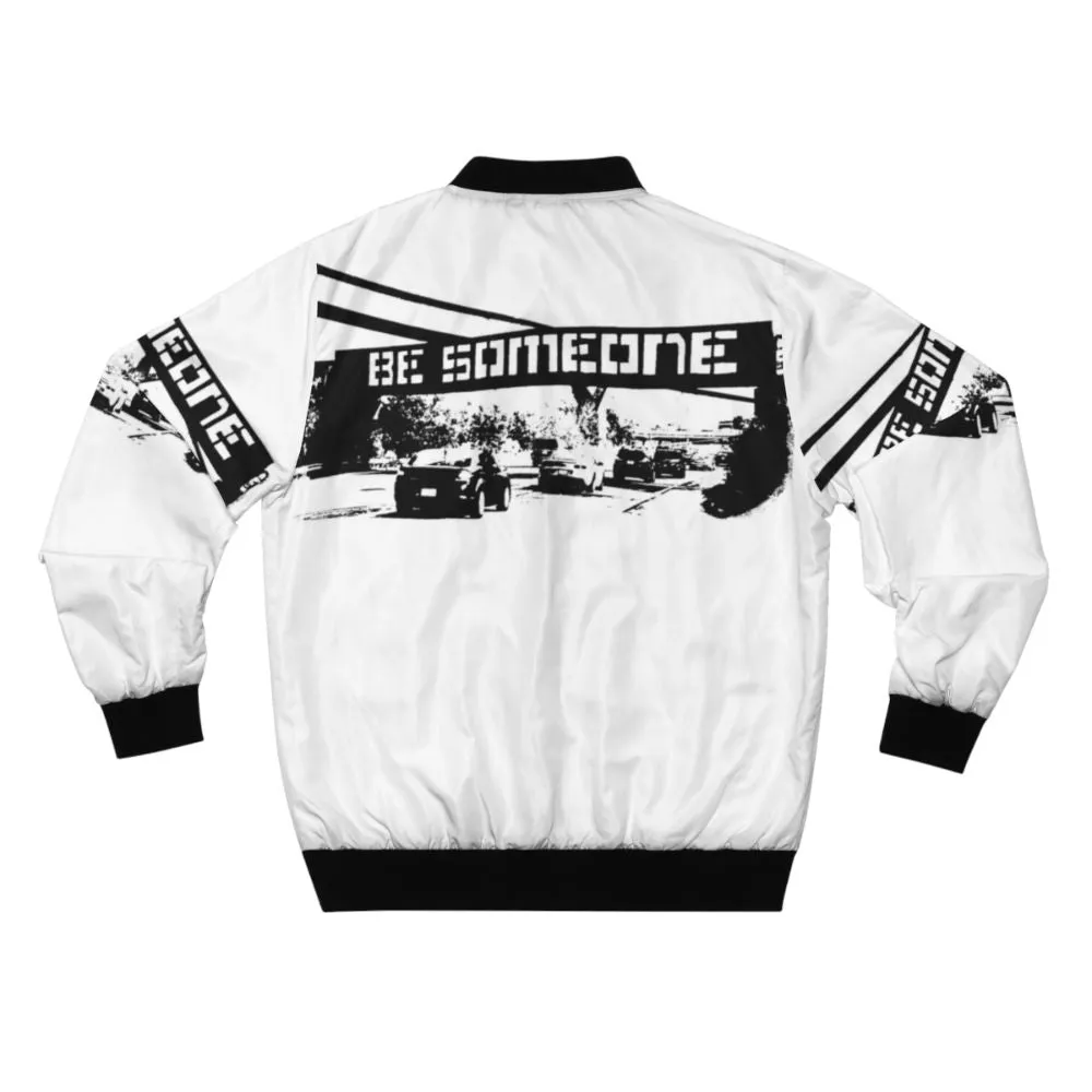 "Be Someone - Houston Bomber Jacket (Keyword-Rich Title, Max 60 Characters)"