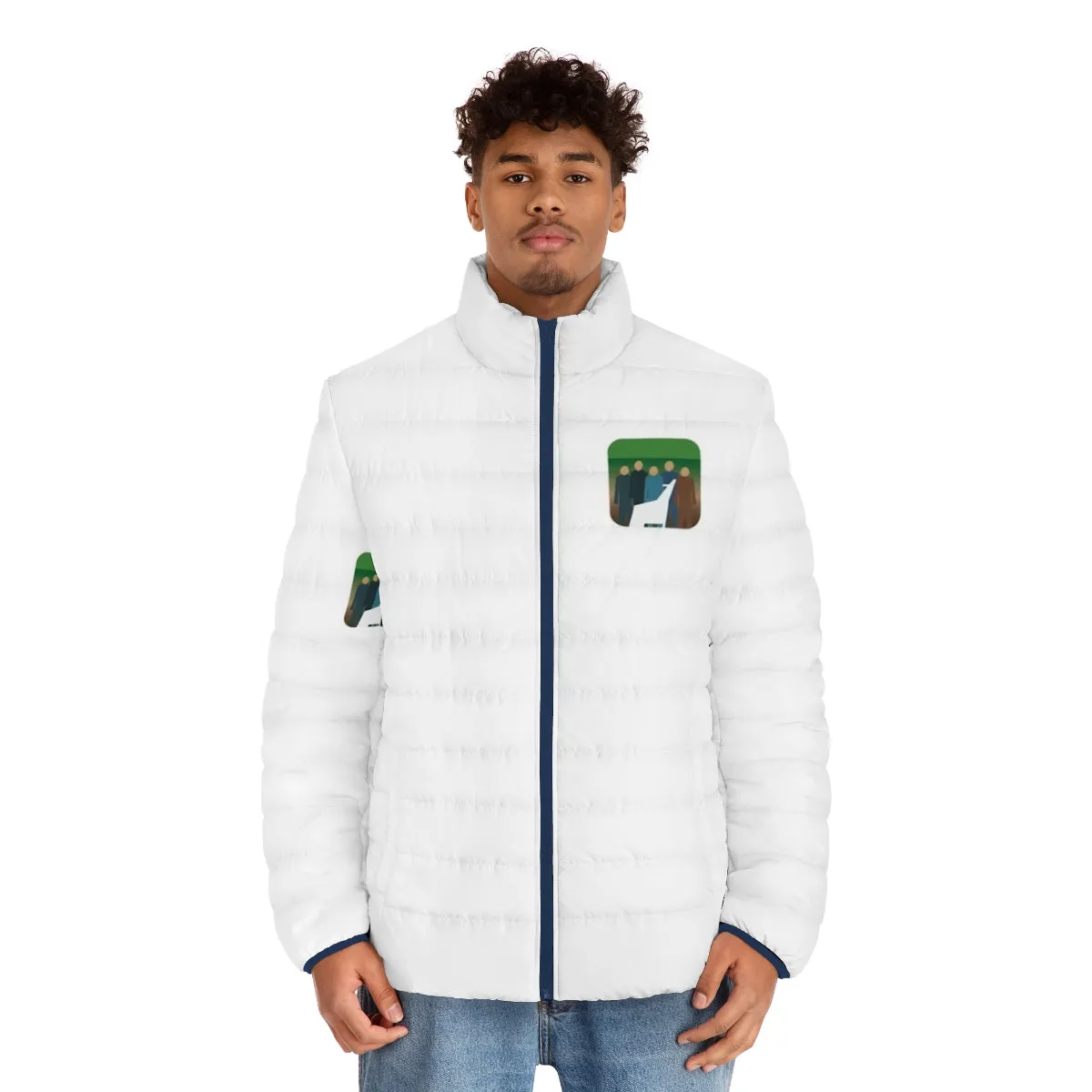 "Now Apps What I Call Pet Sounds" Puffer Jacket - Music Inspired Winter Outerwear