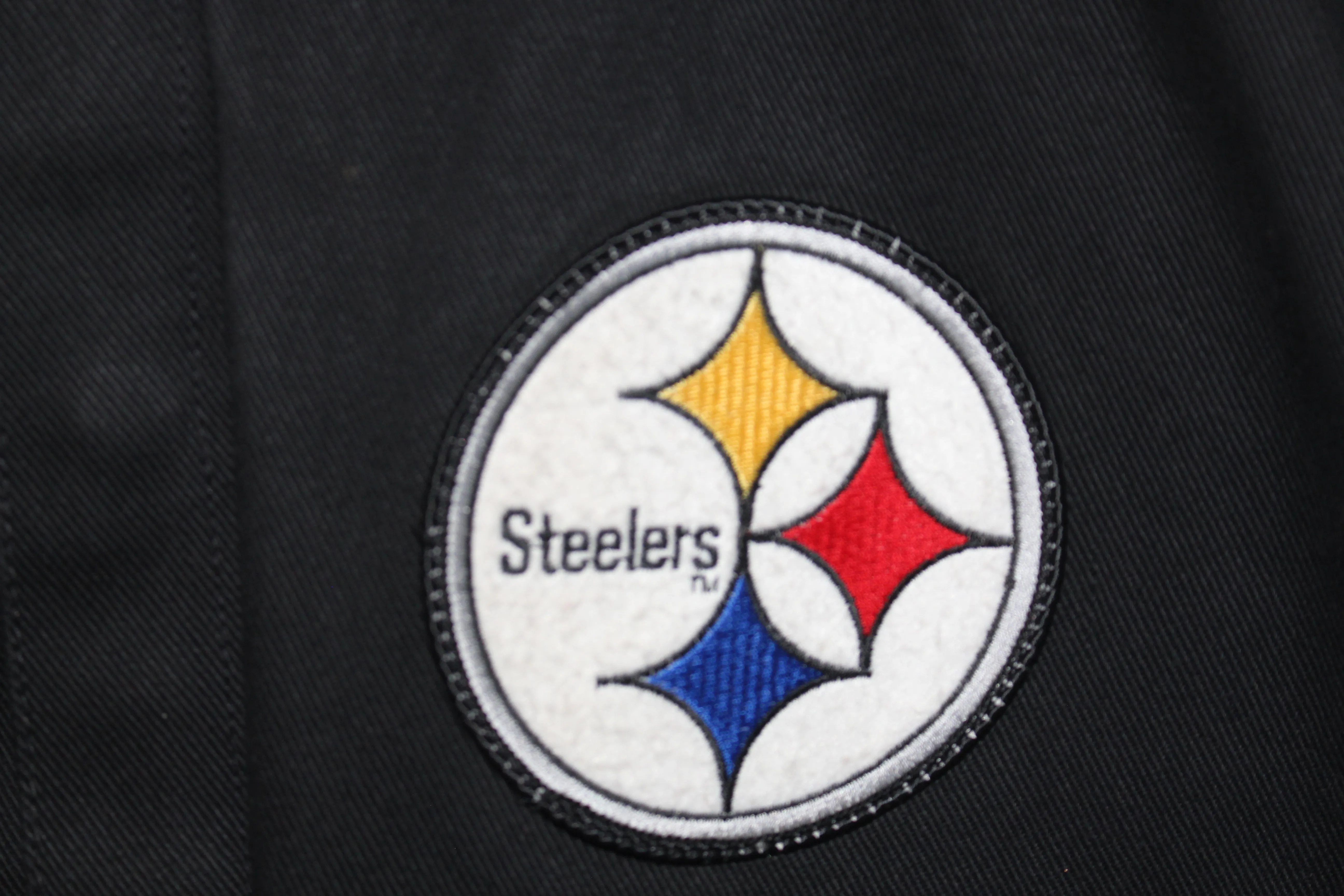 Rare Pittsburgh Steelers Jeff Hamilton Leather Jacket (M)