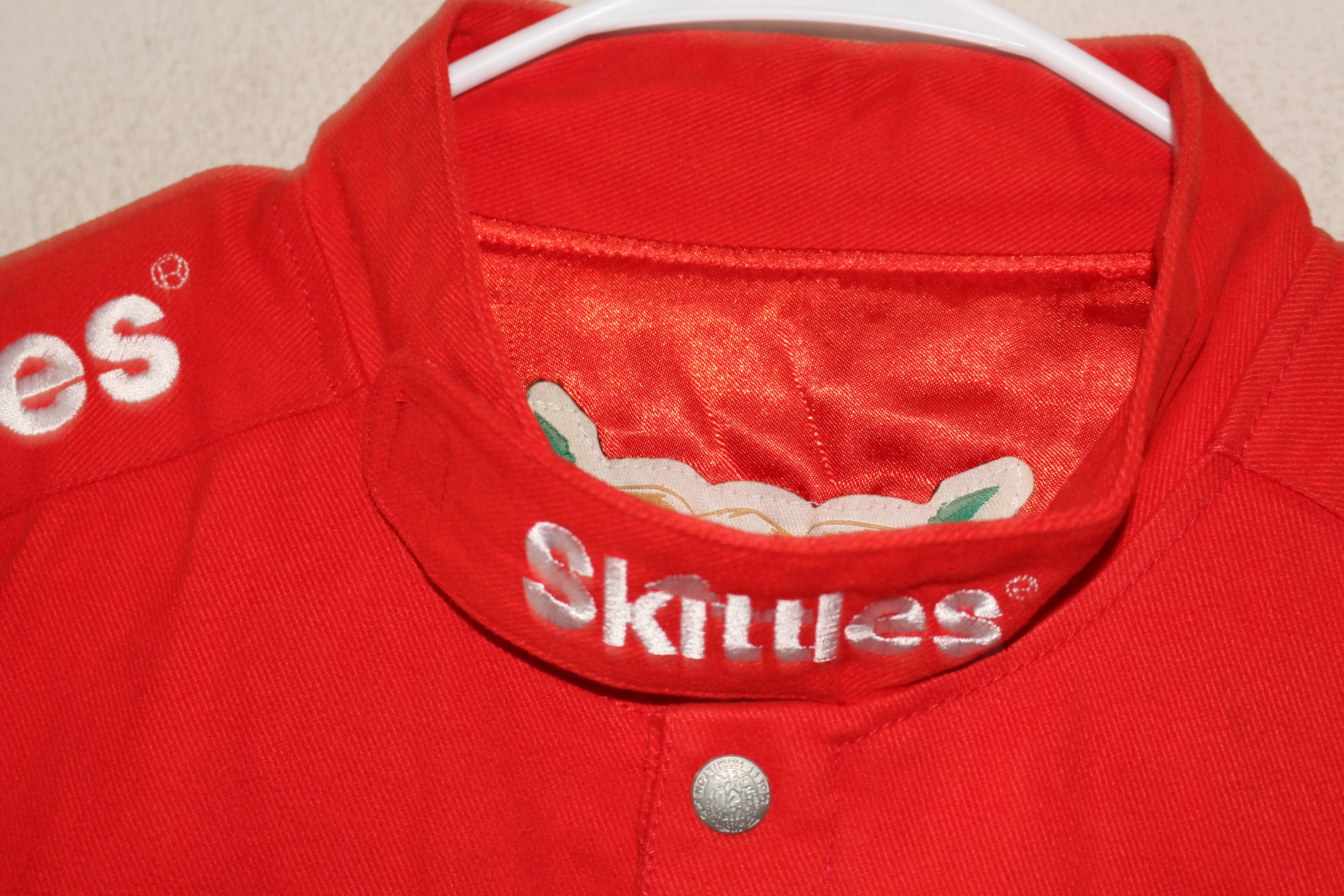 Rare Skittles Racing NASCAR Jeff Hamilton Jacket (L)