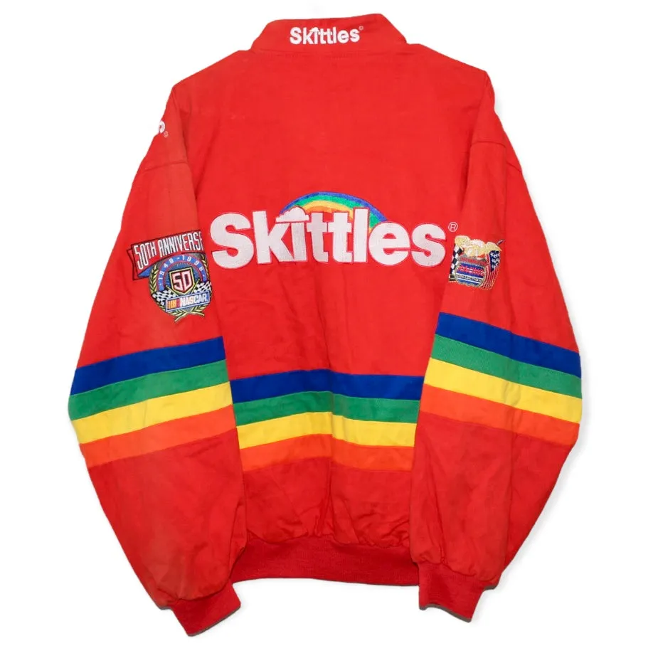 Rare Skittles Racing NASCAR Jeff Hamilton Jacket (L)