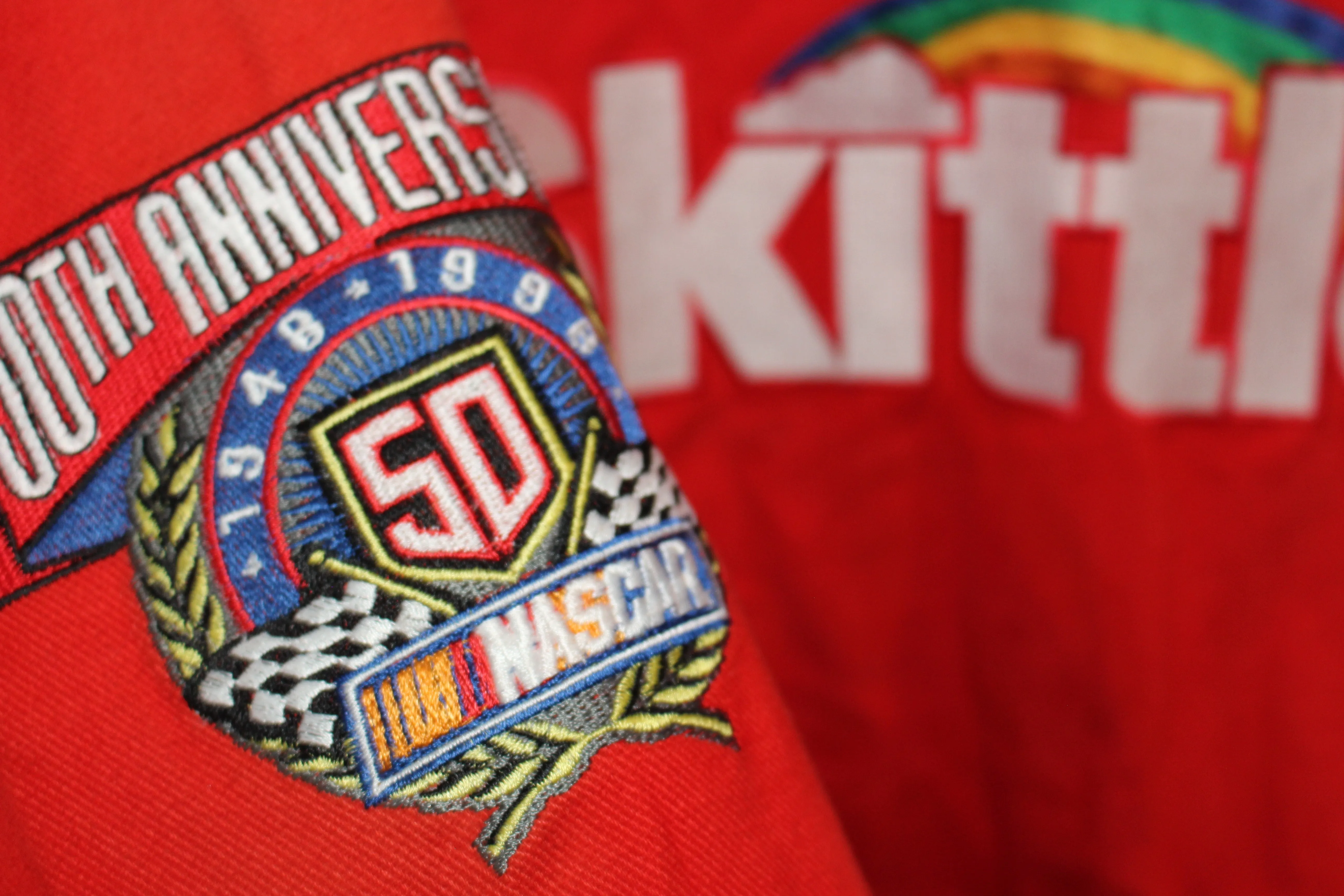 Rare Skittles Racing NASCAR Jeff Hamilton Jacket (L)