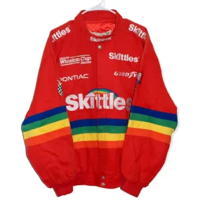 Rare Skittles Racing NASCAR Jeff Hamilton Jacket (L)