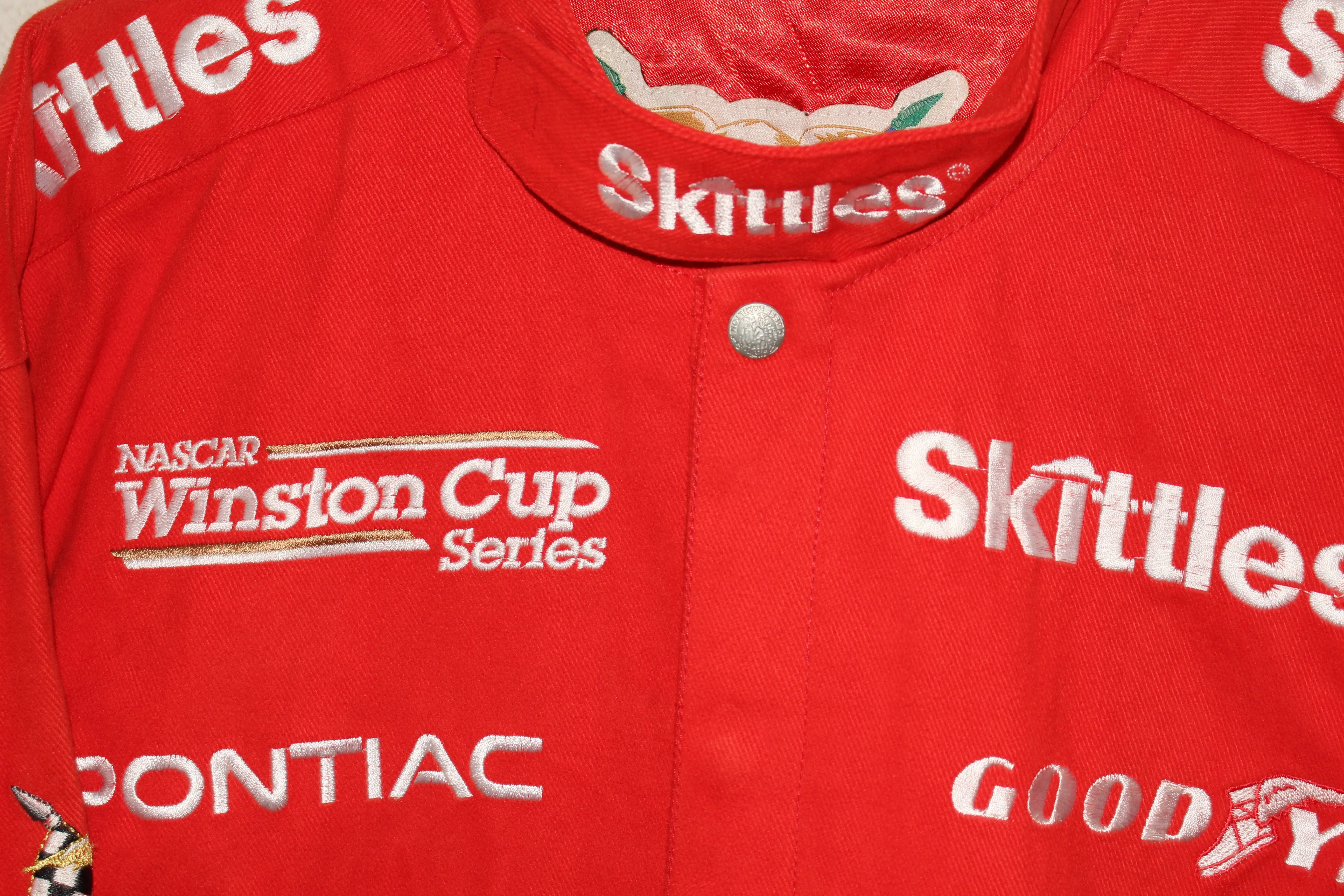 Rare Skittles Racing NASCAR Jeff Hamilton Jacket (L)