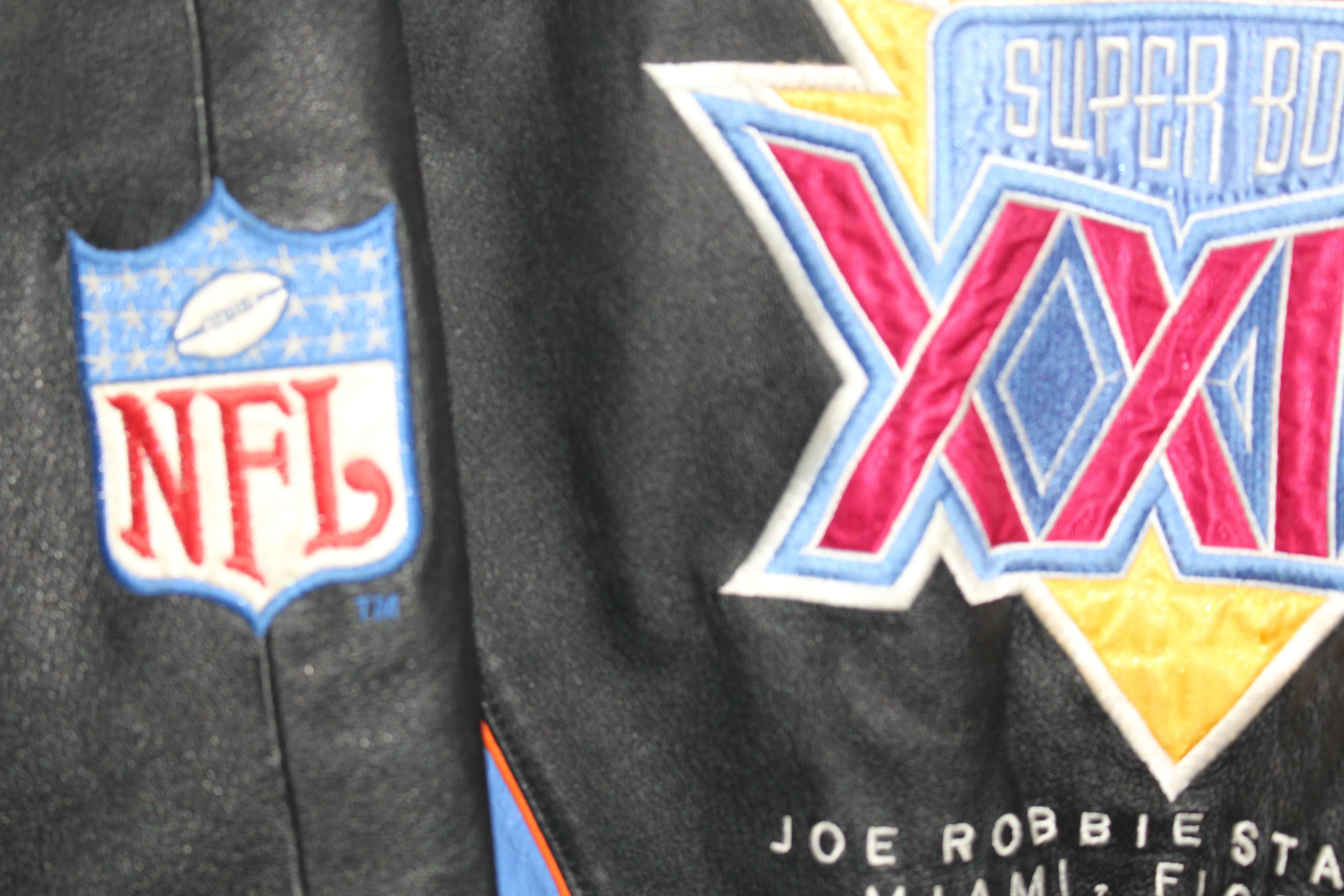 Rare Super Bowl XXIX 1995 Pro Player Leather Jacket (M)