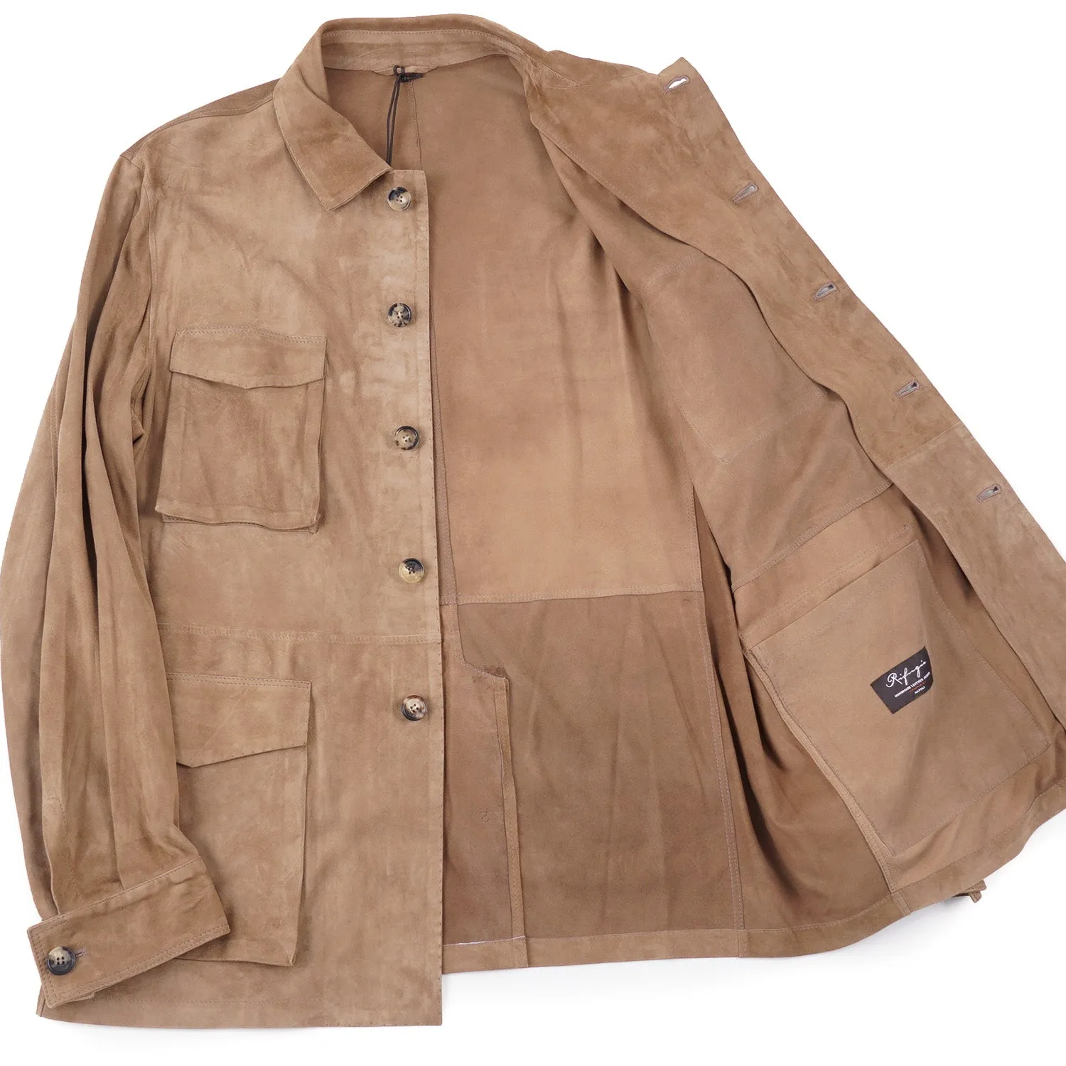 Rifugio Unlined Nappa Suede Field Jacket