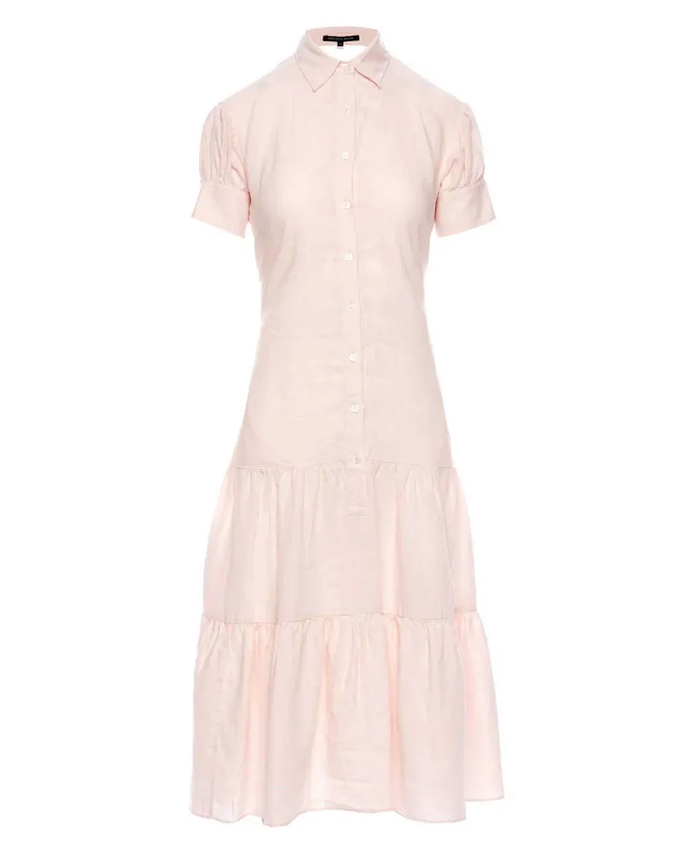 Rosetta Presley U Back Button Down Midi Dress