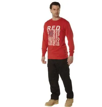 Rothco Long Sleeve R.E.D. Athletic Fit T-Shirt