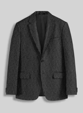 Sartori Mariano Black Soft Tweed Jacket