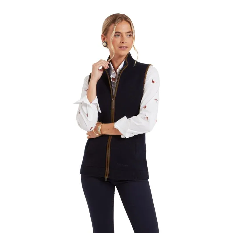 Schoffel Orkney Merino Ladies Gilet - Navy