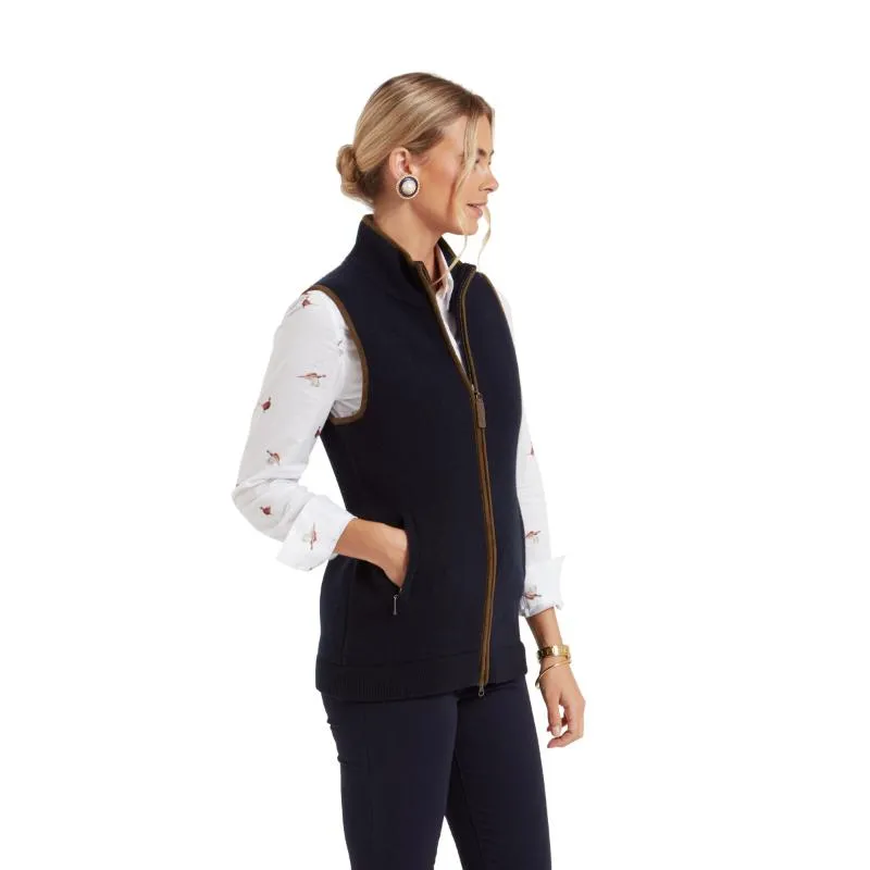 Schoffel Orkney Merino Ladies Gilet - Navy