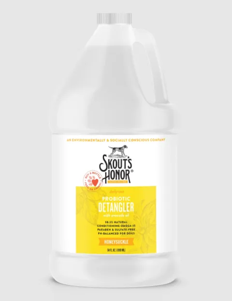 Skout's Honor Honeysuckle Probiotic Detangler 64oz