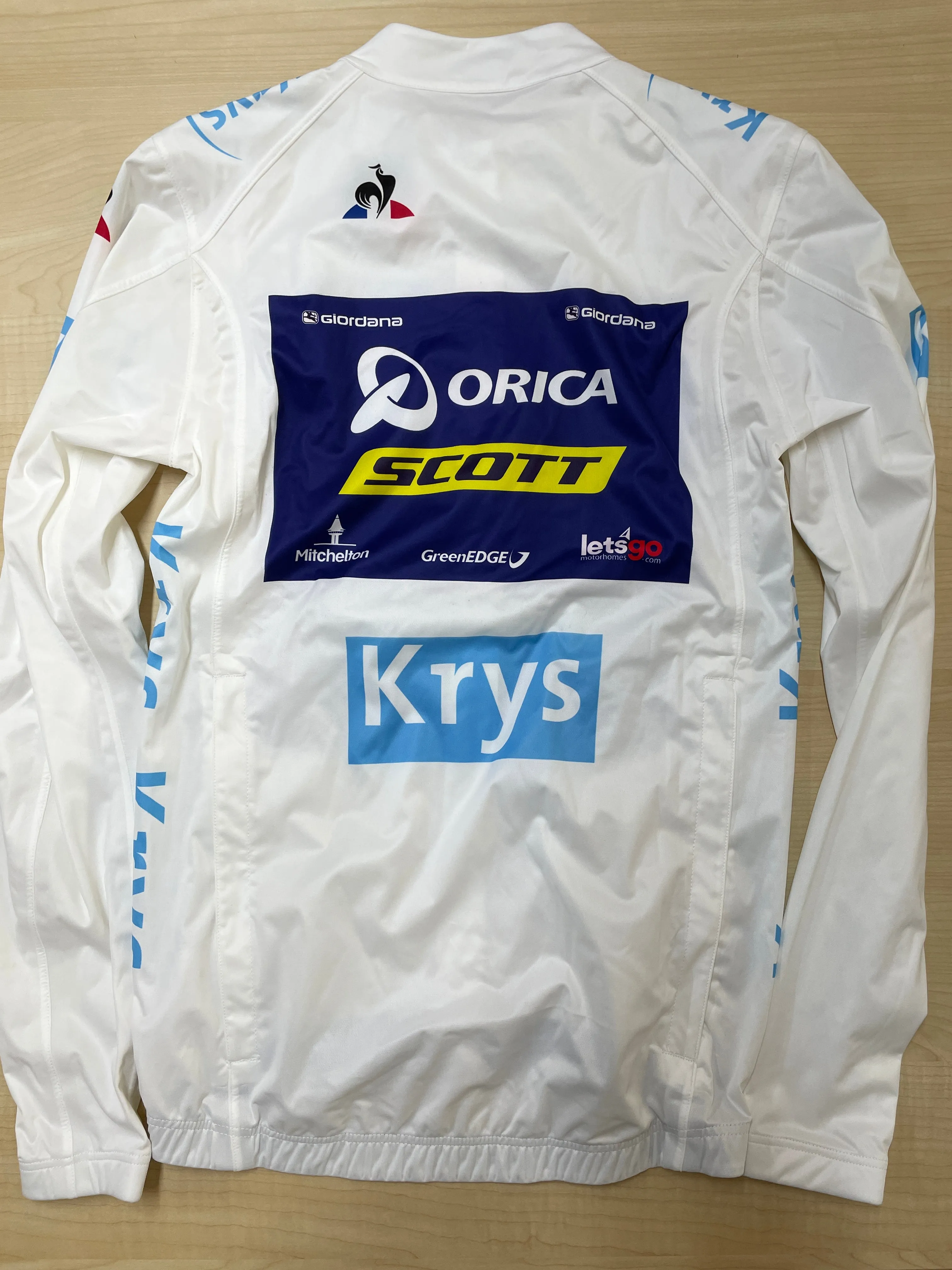 Team Orica Scott | Tour de France 2017 | White Leader Jacket | Simon Yates | S