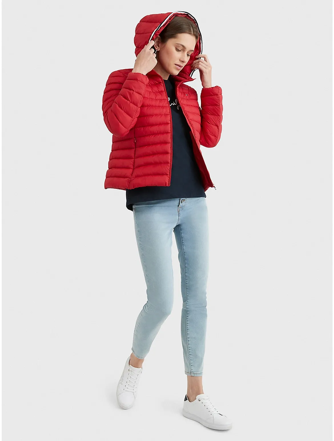 Tommy Hilfiger Women's Hooded Puffer Jacket