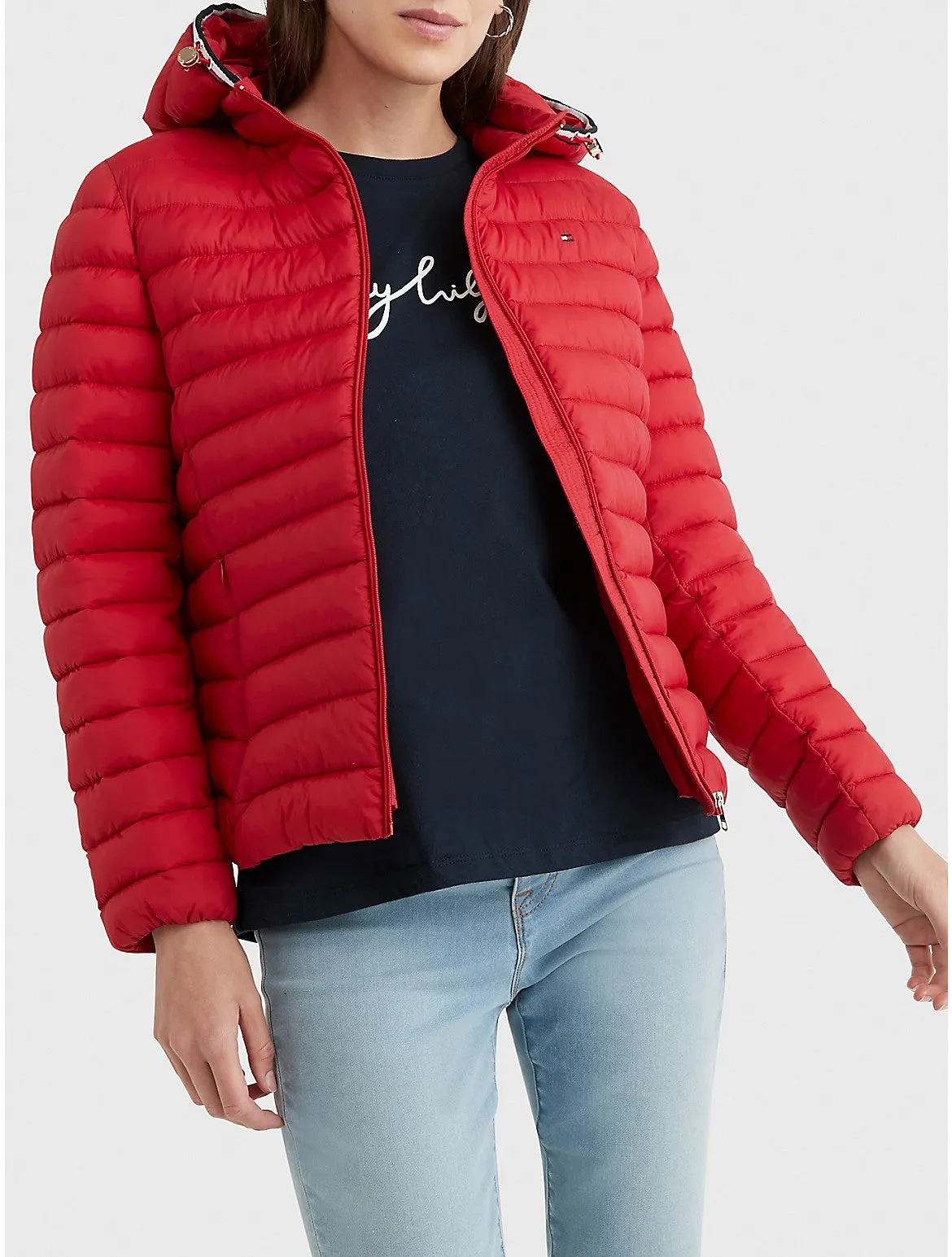 Tommy Hilfiger Women's Hooded Puffer Jacket