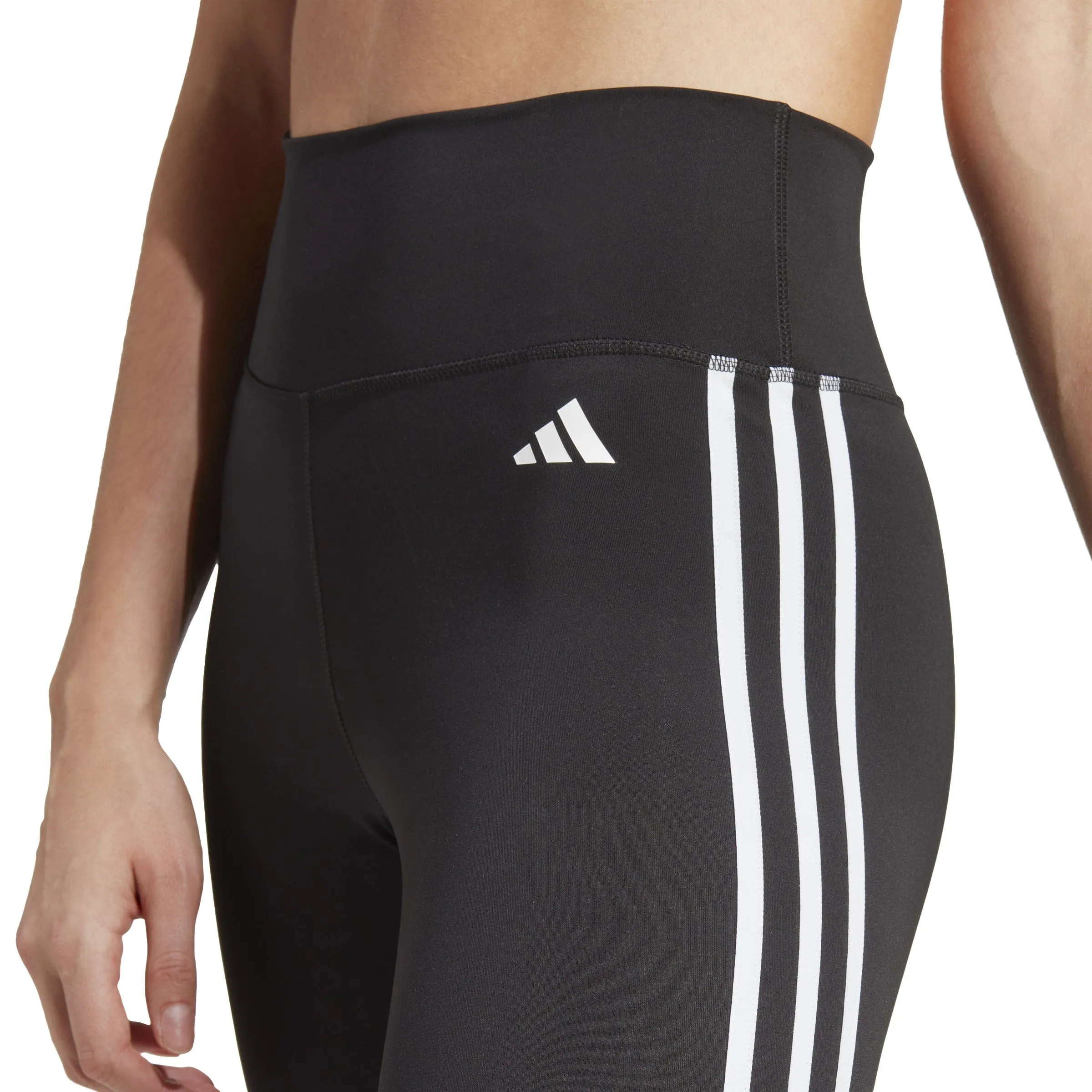 TRAIN ESSENTIALS 3-STRIPES HIGH-WAISTED 7/8 LEGGINGS