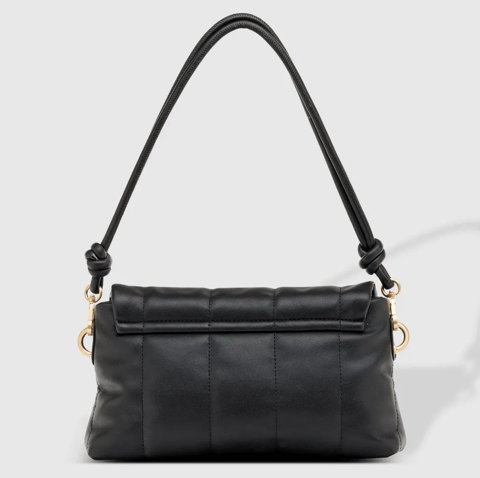 Utah Puffer Shoulder Bag | Black