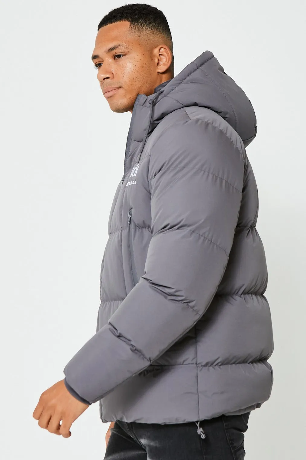 Uxbridge Puffer Jacket - Dark Grey