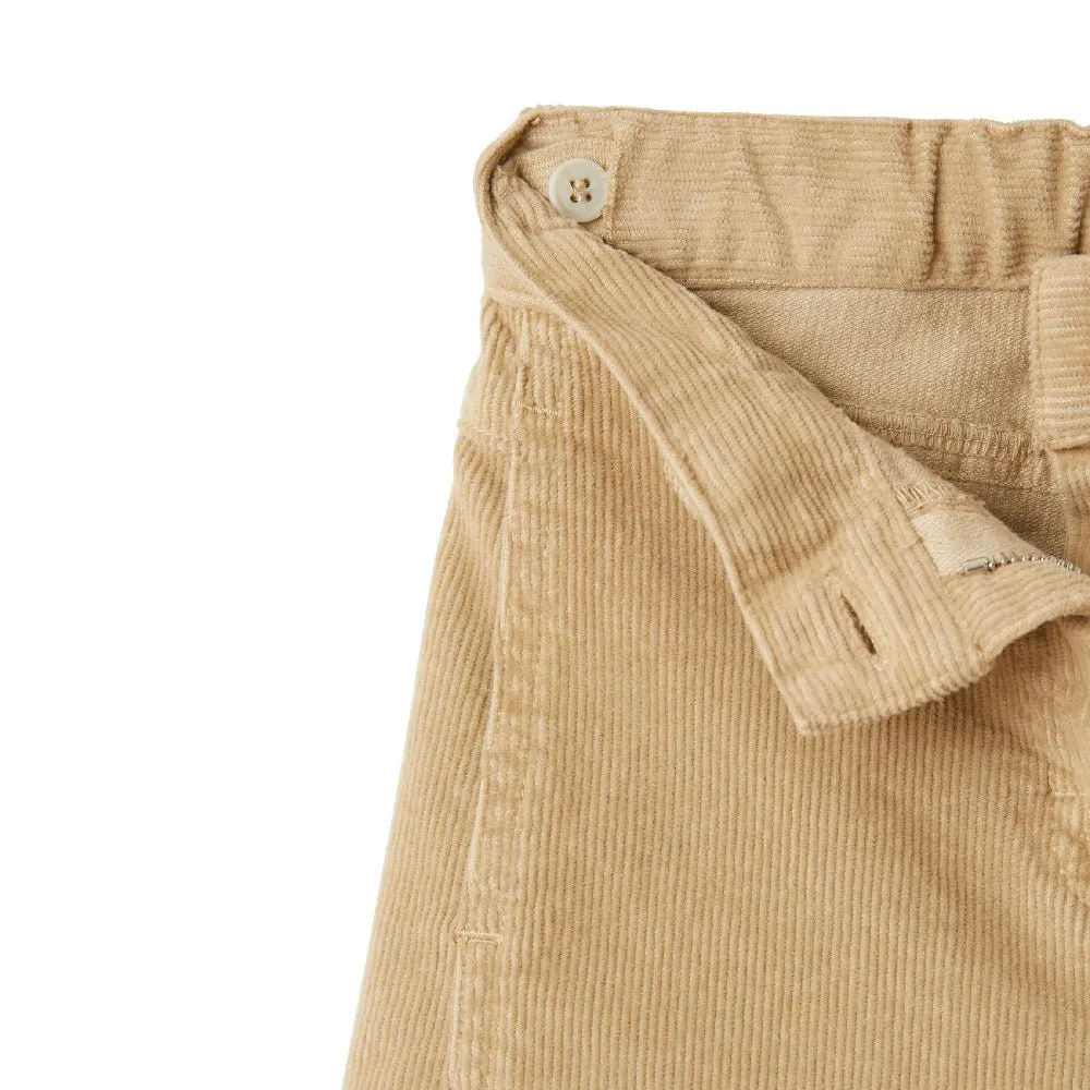 Wide-Leg Corduroy Pants