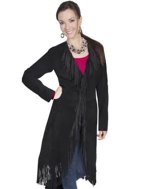 Women's Leather Jacket Collection Suede: Scully Western Fringe Coat