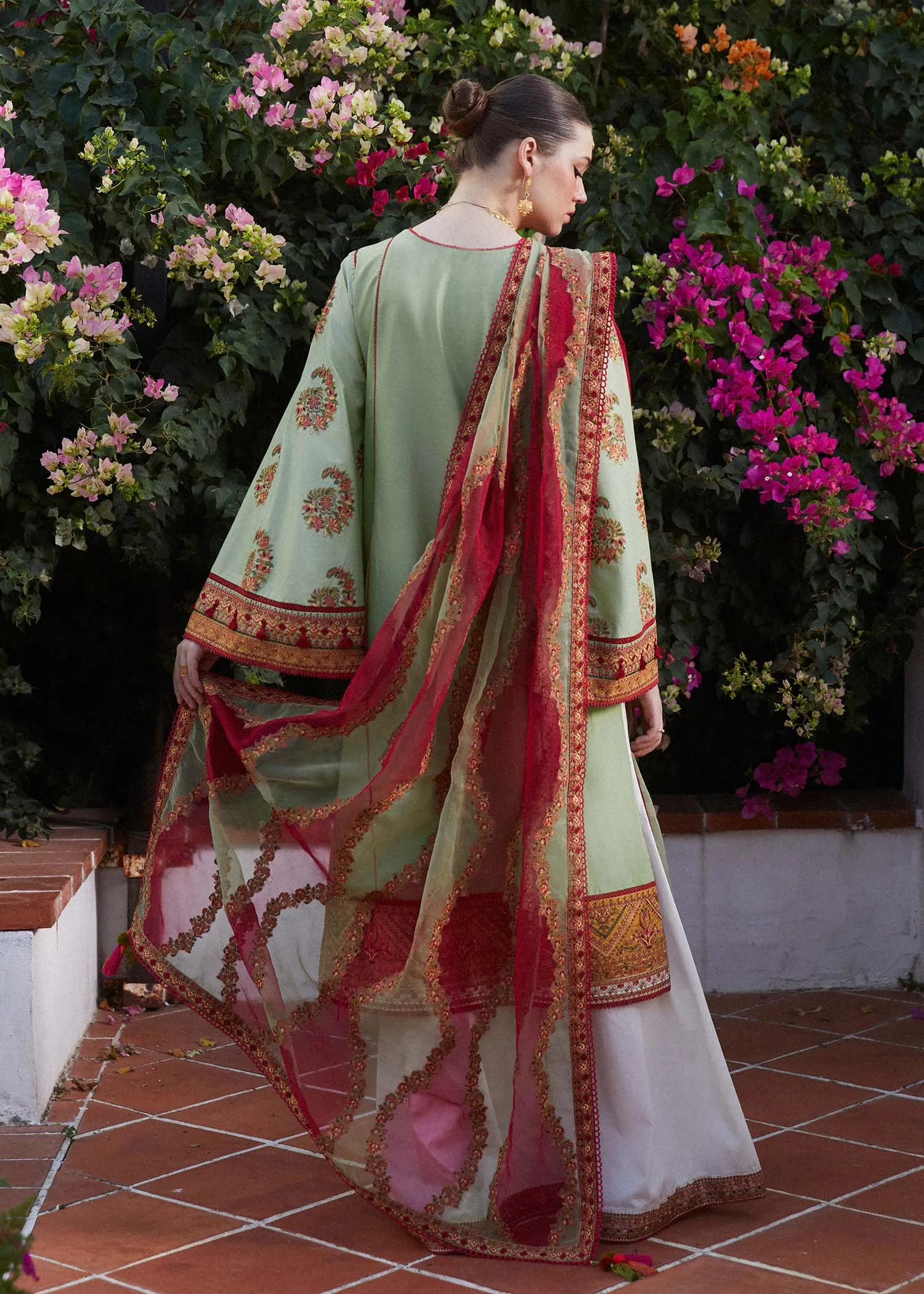 Zaiba Eid Stitched Lawn '24 - Gul Bahar