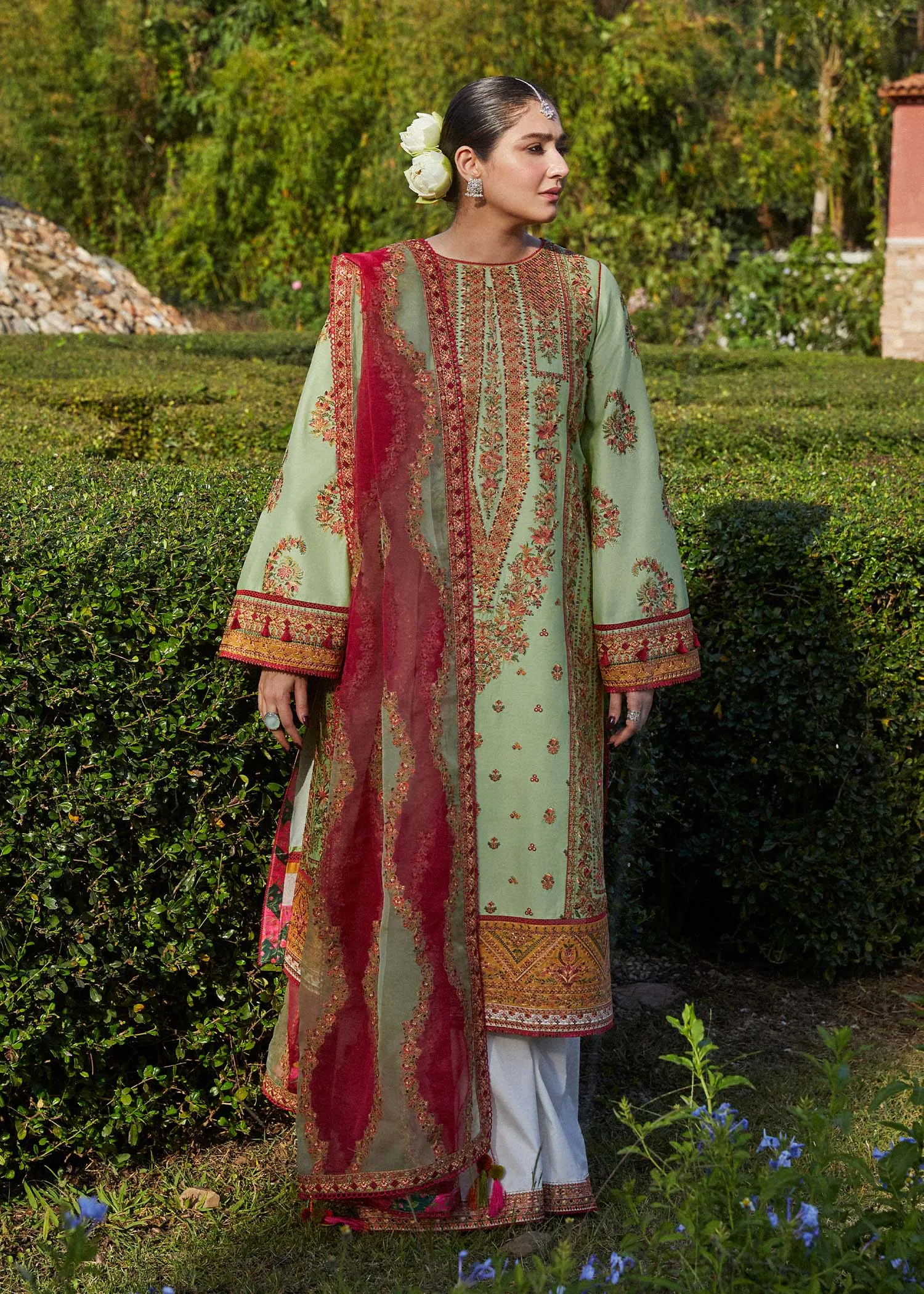 Zaiba Eid Stitched Lawn '24 - Gul Bahar