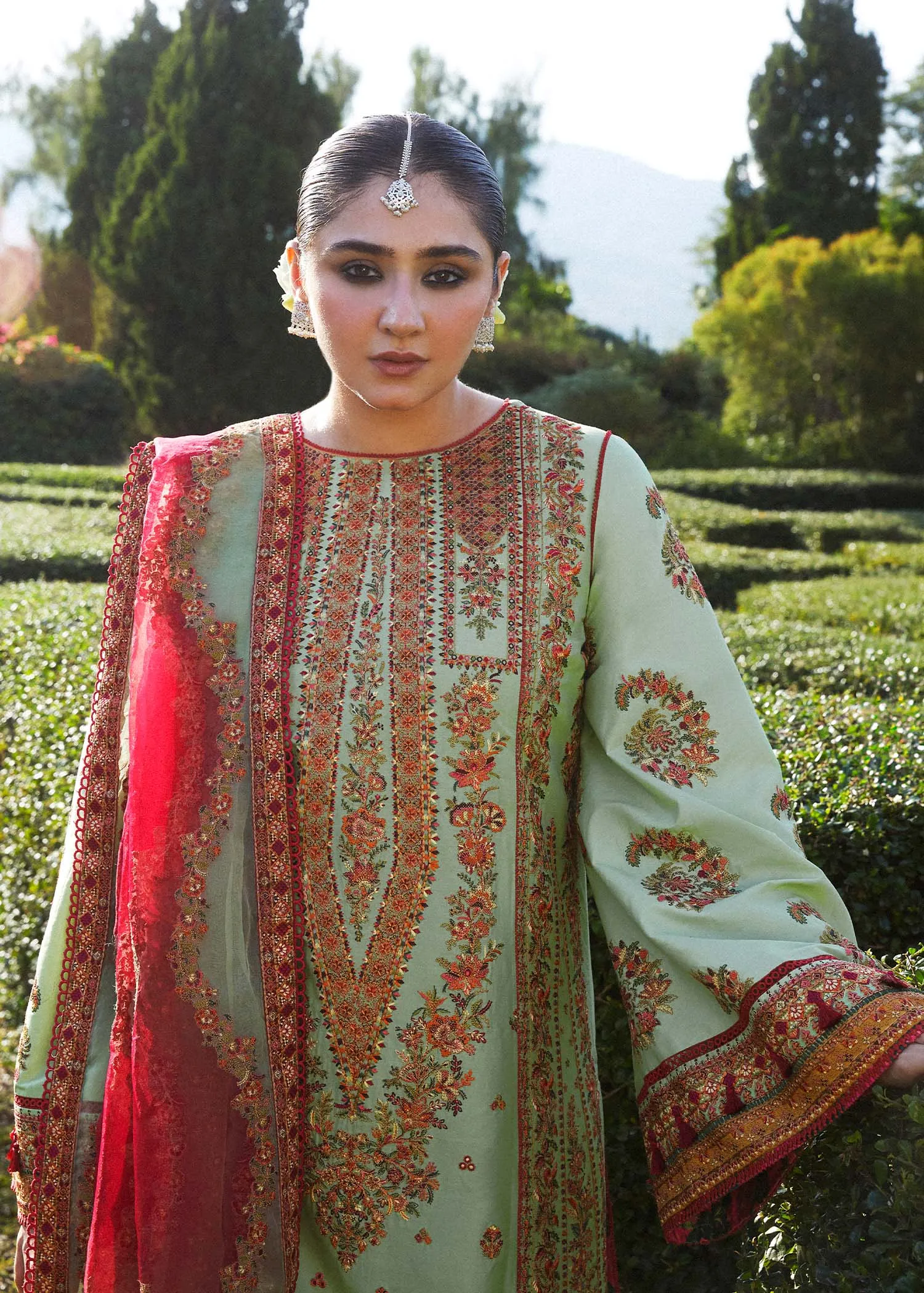 Zaiba Eid Stitched Lawn '24 - Gul Bahar