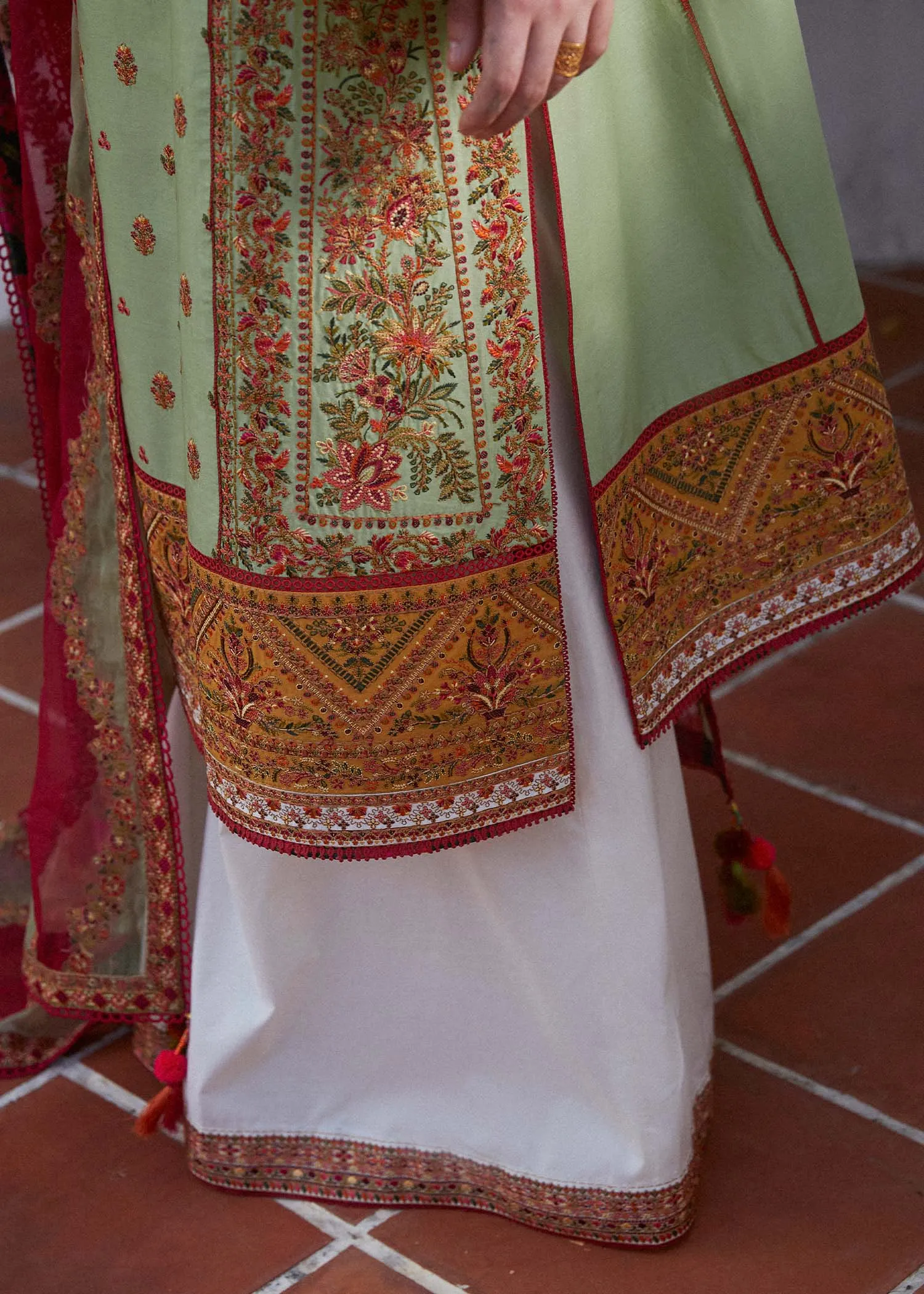 Zaiba Eid Stitched Lawn '24 - Gul Bahar